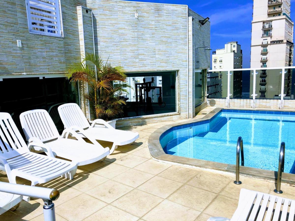 Flat Em Gonzaga Aparthotel Santos  Esterno foto